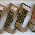 personalized burlap stockings