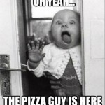 funny-baby-girl-licking-door-window-pizza-guy-here-pics