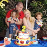 **EXCLUSIVE** Block Party! Jenna Jameson and Tito Ortiz invite their whole neighborhood to help celebrate their twins’ second birthday in Los Angeles