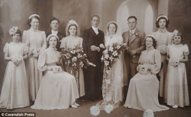 Hjónin á Brúðkaupsdaginn árið 1939