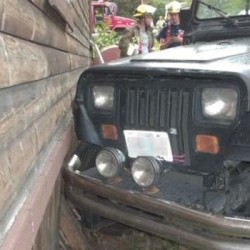 3-year-old crashes Jeep
