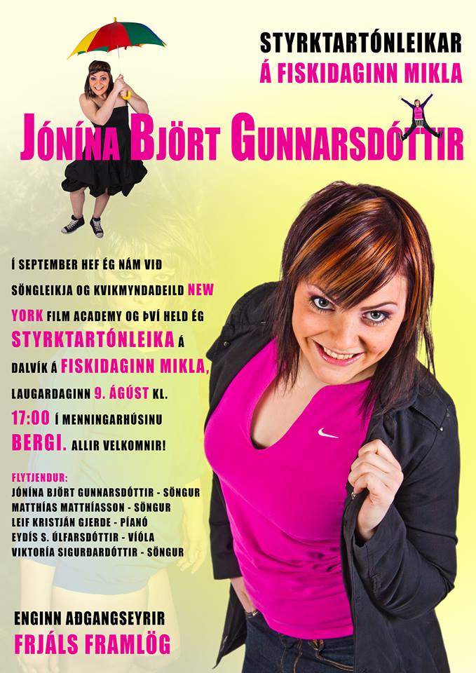 styrktartónleikar rétt