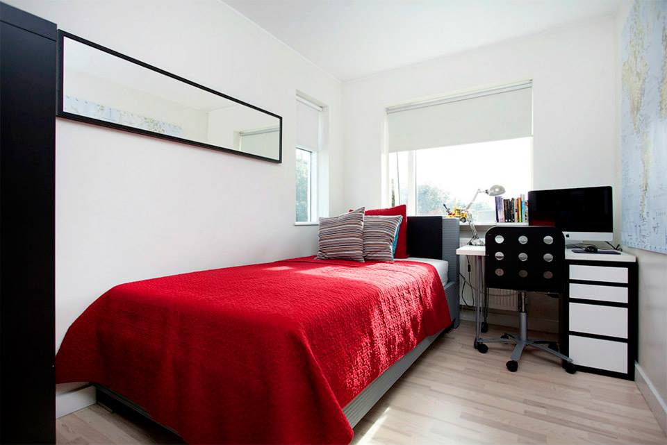 Rauði liturinn stelur athyglinni