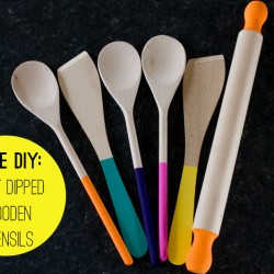 Paint-Dipped-Wooden-Spoons-Spatulas-Rolling-Pin-Home-DIY-Colourful-Kitchen-How-To