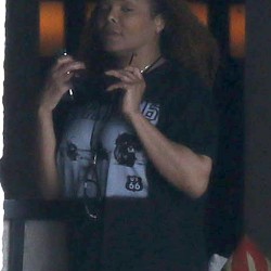 Exclusive… Janet Jackson Spotted Out For Lunch In Hawaii