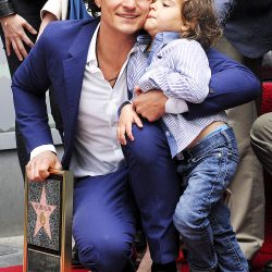 Orlando Bloom honoured with star on the Hollywood Walk of Fame, Los Angeles, America – 02 Apr 2014