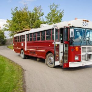 The Doghouse – School bus conversion 1